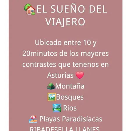 El Sueno Del Viajero Vv-791-as Vivenda Vacacional Holiday home *